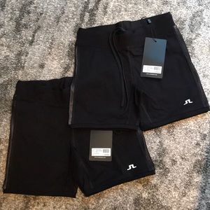 J Lindeberg Compression Poly Training Shorts, NWT